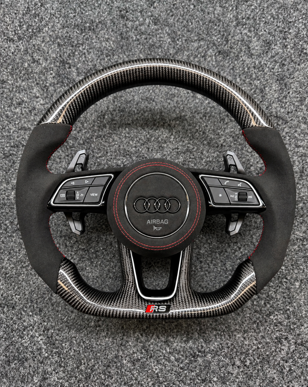 Audi RS Carbon & Alcantara Steering Wheel