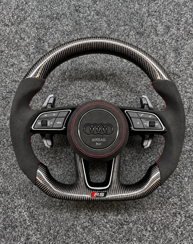 Volante Audi RS Carbono & Alcântara