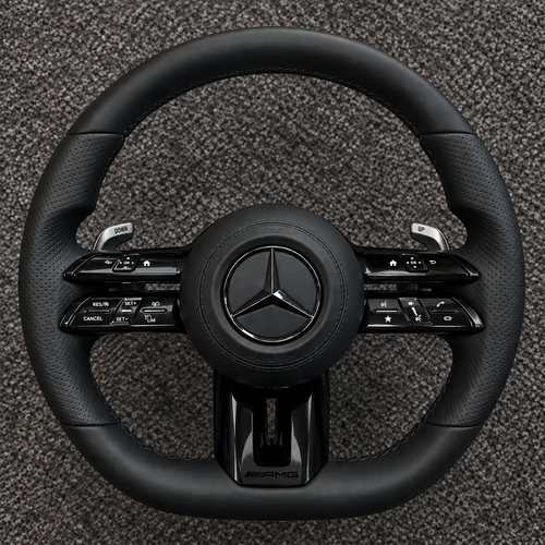 Volante Mercedes AMG Black/Silver Performance