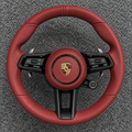 Porsche Steering Wheel Black/Bordeaux Edition - foto 1