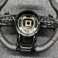 Mercedes-AMG Steering Wheel Black/Silver & Leather - foto 6