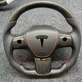 Volante Tesla Model 3/Y - Fibra de Carbono - foto 2