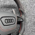 Volante Audi RS & Fibra de Carbono & Couro - foto 3