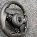Volkswagen R & Carbon Fiber Sports Steering Wheel - foto 3