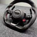 Carbon Fiber & LED RPM Audi RS Steering Wheel - foto 4