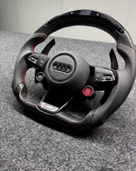 Volante Audi RS em Fibra de Carbono com LED RPM