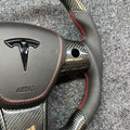 Volante Tesla Model 3/Y - Fibra de Carbono - foto 3
