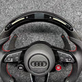 Carbon Fiber & LED RPM Audi RS Steering Wheel - foto 2