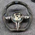 Volante BMW M Fibra de Carbono e LED RPM - Série E/F - foto 2