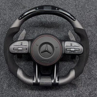Volante Mercedes-AMG em Fibra de Carbono e LED RPM - foto 1