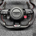 Carbon Fiber & LED RPM Audi RS Steering Wheel - foto 3
