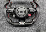 Volante Audi RS em Fibra de Carbono com LED RPM