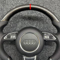 Audi RS Carbon Fiber Steering Wheel - S/RS - foto 2