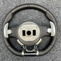 Mercedes-AMG Steering Wheel Black/Silver & Leather - foto 7