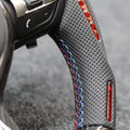 Volante BMW M Fibra de Carbono e LED RPM - Série E/F - foto 4