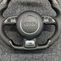 Audi RS Carbon Fiber Steering Wheel - S/RS - foto 3