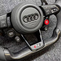 Audi RS Steering Wheel & Carbon Fiber & Leather - foto 4