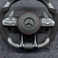 Volante Mercedes-AMG em Fibra de Carbono e LED RPM - foto 3