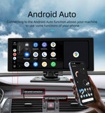 Ecrã Multimédia 10.26" IPS com Câmara, CarPlay e Android Auto