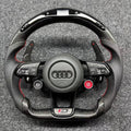 Carbon Fiber & LED RPM Audi RS Steering Wheel - foto 1