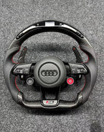 Volante Audi RS em Fibra de Carbono com LED RPM