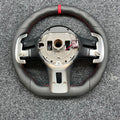 Mercedes-AMG Leather & Red Stripe Steering Wheel - foto 5