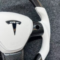 Volante Tesla Model 3/Y - Fibra de Carbono - foto 4