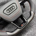 Volante Audi RS & Fibra de Carbono & Couro - foto 2