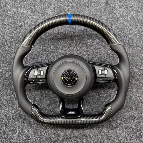 Volante Esportivo Volkswagen R em Fibra de Carbono