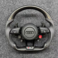 Audi RS Steering Wheel & Carbon Fiber & Leather - foto 1