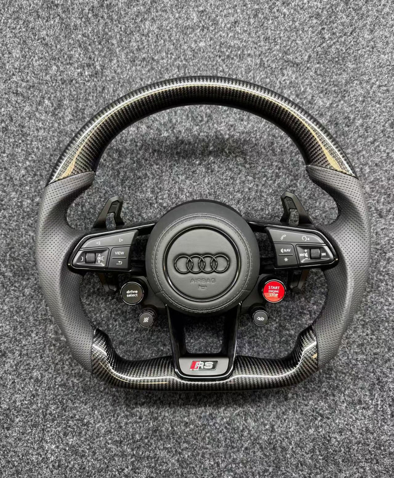 Volante Audi RS em Fibra de Carbono Performance