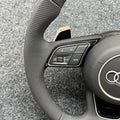 Audi RS Perforated Leather Steering Wheel - foto 2