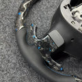 Forged Carbon & Blue Honda Steering Wheel - Civic - foto 7