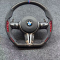 Volante BMW M Fibra de Carbono e LED RPM - Série E/F - foto 3