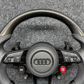 Audi RS Steering Wheel & Carbon Fiber & Leather - foto 2