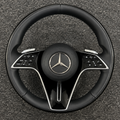 Glossy Black Mercedes-Benz Steering Wheel - foto 1