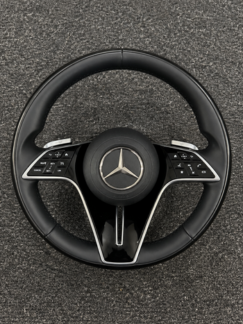 Glossy Black Mercedes-Benz Steering Wheel