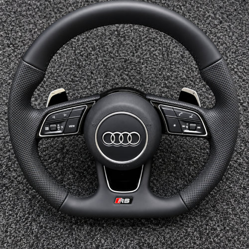 Volante Audi RS em Pele Perfurada