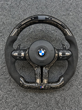 BMW F-Series Forged Carbon and Alcantara M Steering Wheel