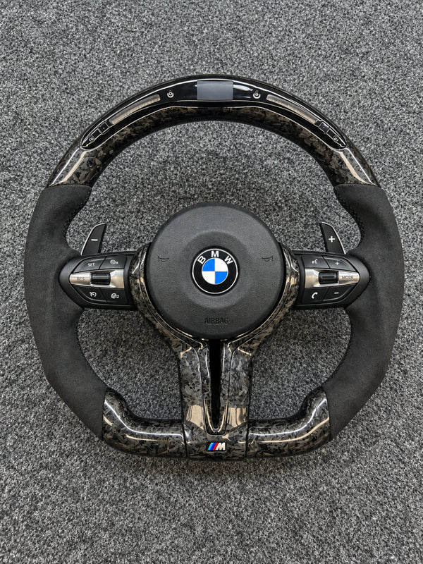 BMW F-Series Forged Carbon and Alcantara M Steering Wheel