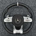 Silver & Stripe Mercedes AMG Steering Wheel - foto 1