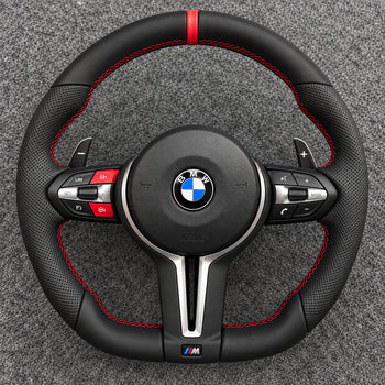 BMW M Sport Steering Wheel Red/Blue Edition - E/F Series