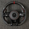 Mercedes-AMG Black & Carbon Fiber Steering Wheel - foto 1