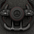 Mercedes-AMG All Black Carbon Fiber Steering Wheel - foto 2