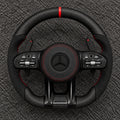 Mercedes-AMG All Black Carbon Fiber Steering Wheel - foto 1