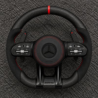 Volante Mercedes-AMG em Fibra de Carbono All Black - foto 1