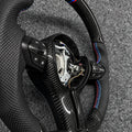 BMW M Black Carbon Fiber Steering Wheel - F Series - foto 4