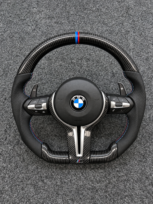 BMW M Sport Lenkrad Carbon & Silber - E/F-Serie
