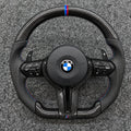 BMW M Black Carbon Fiber Steering Wheel - F Series - foto 1