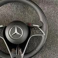 Glossy Black Mercedes-Benz Steering Wheel - foto 3